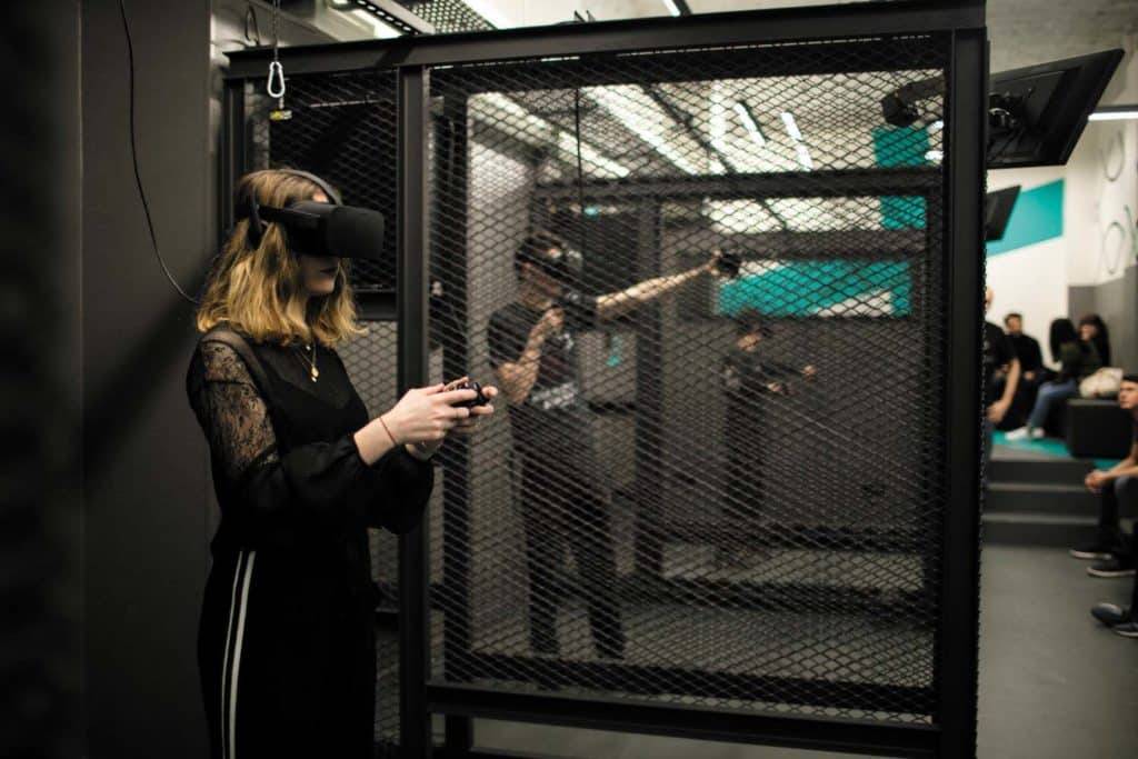 Réalité Virtuelle en équipe - Paris Centre 1