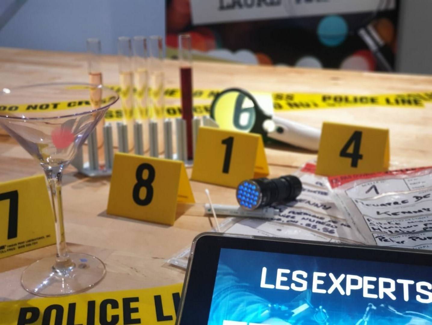Murder party : Les experts