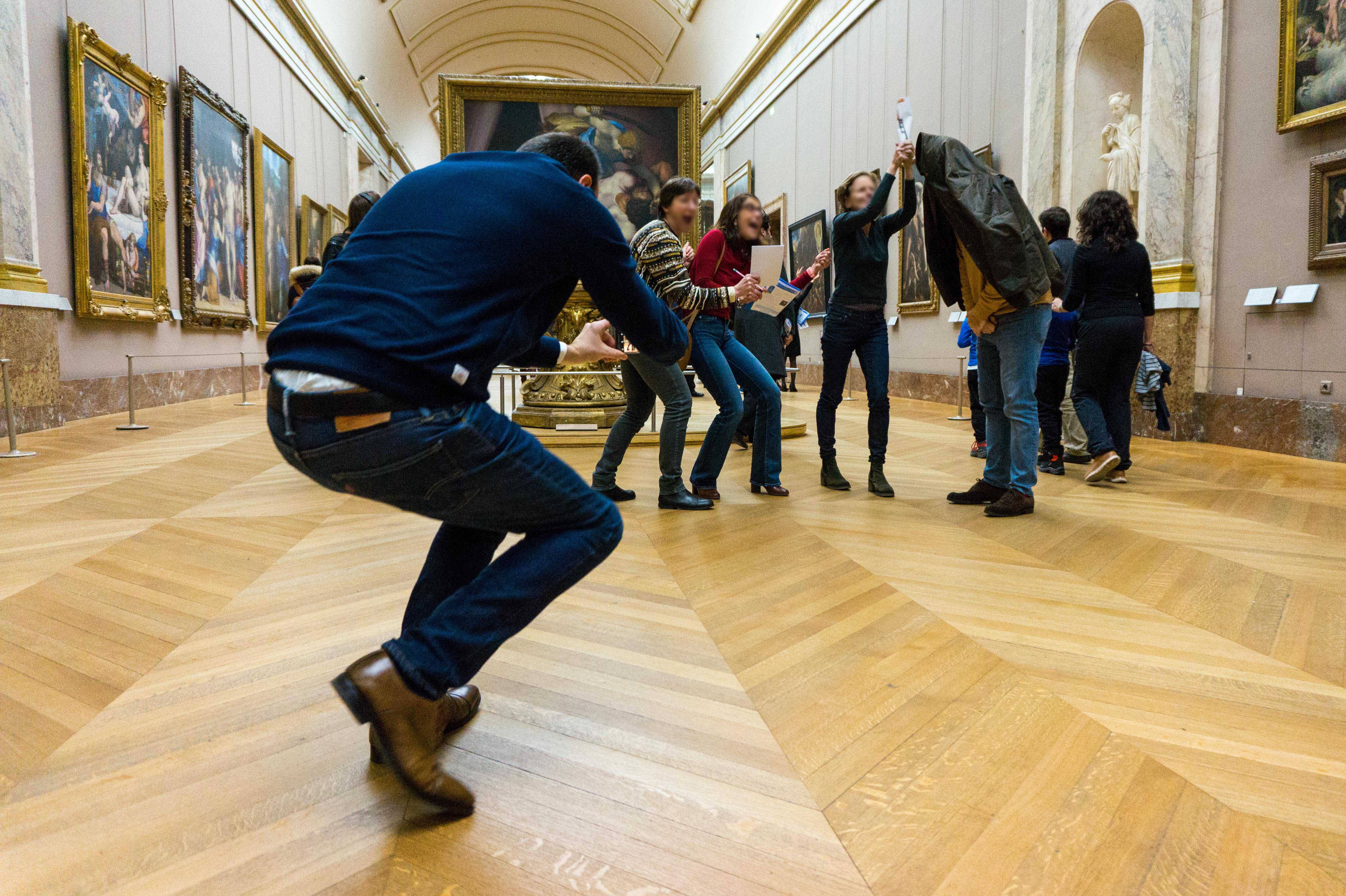 Escape game team building Louvre
