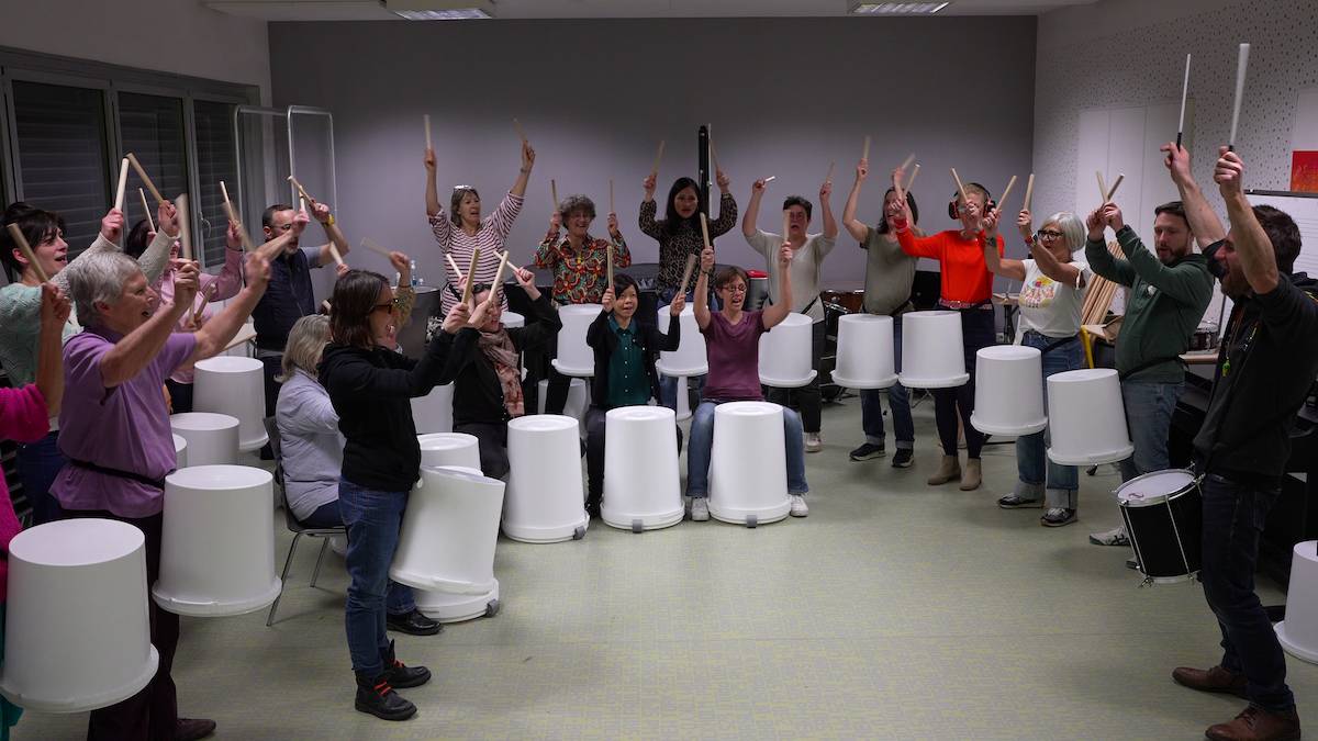 Team building percussions urbaines