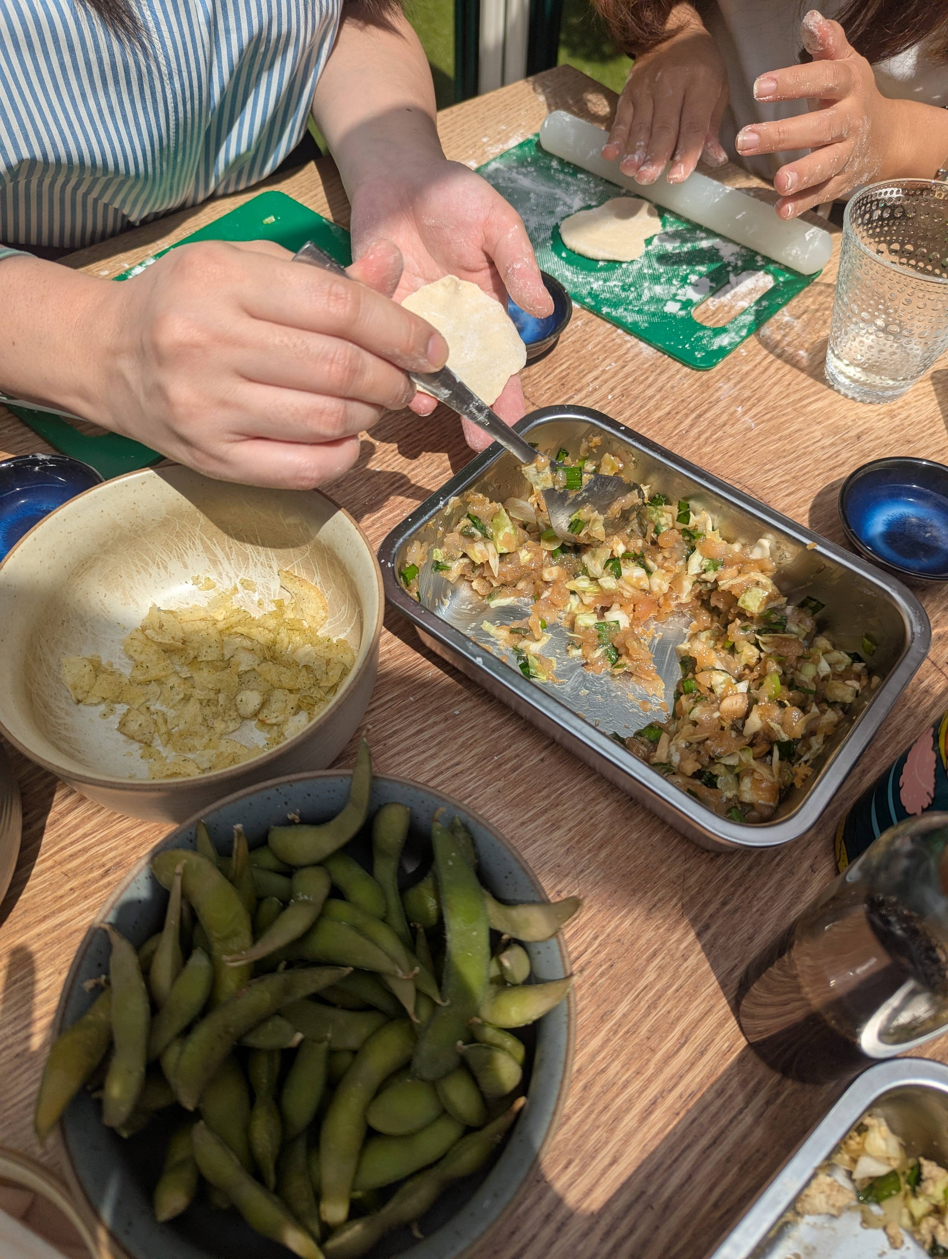 Team building culinaire japonais Gyoza  🥟🇯🇵