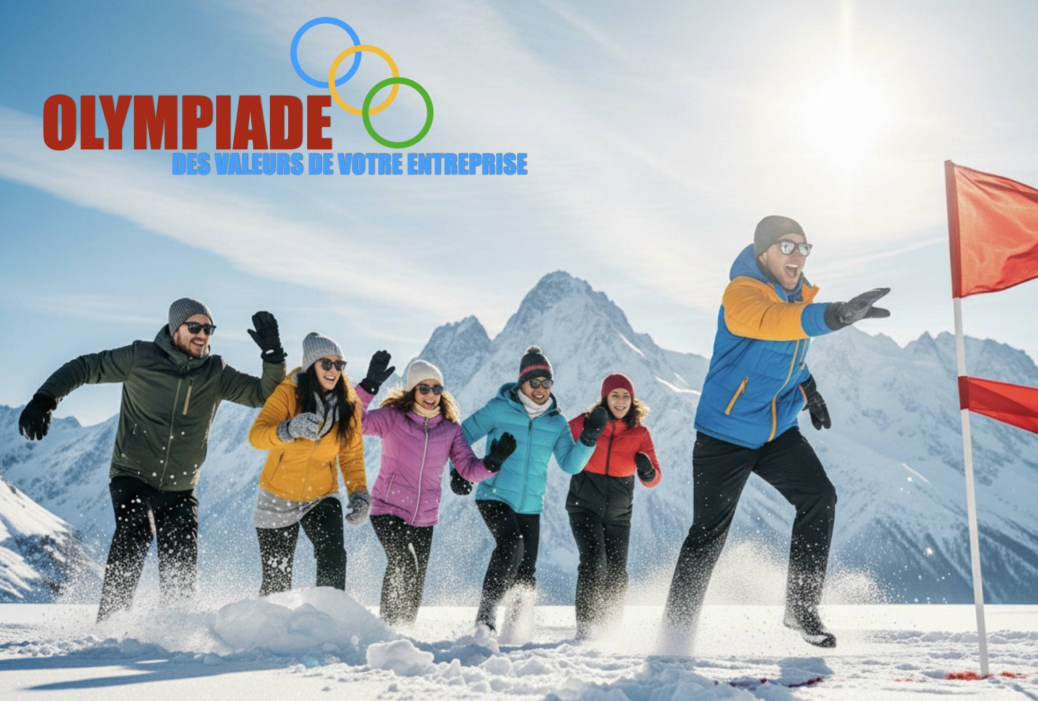 OLYMPIADE des valeurs de "votre" entreprise ❄️☃️