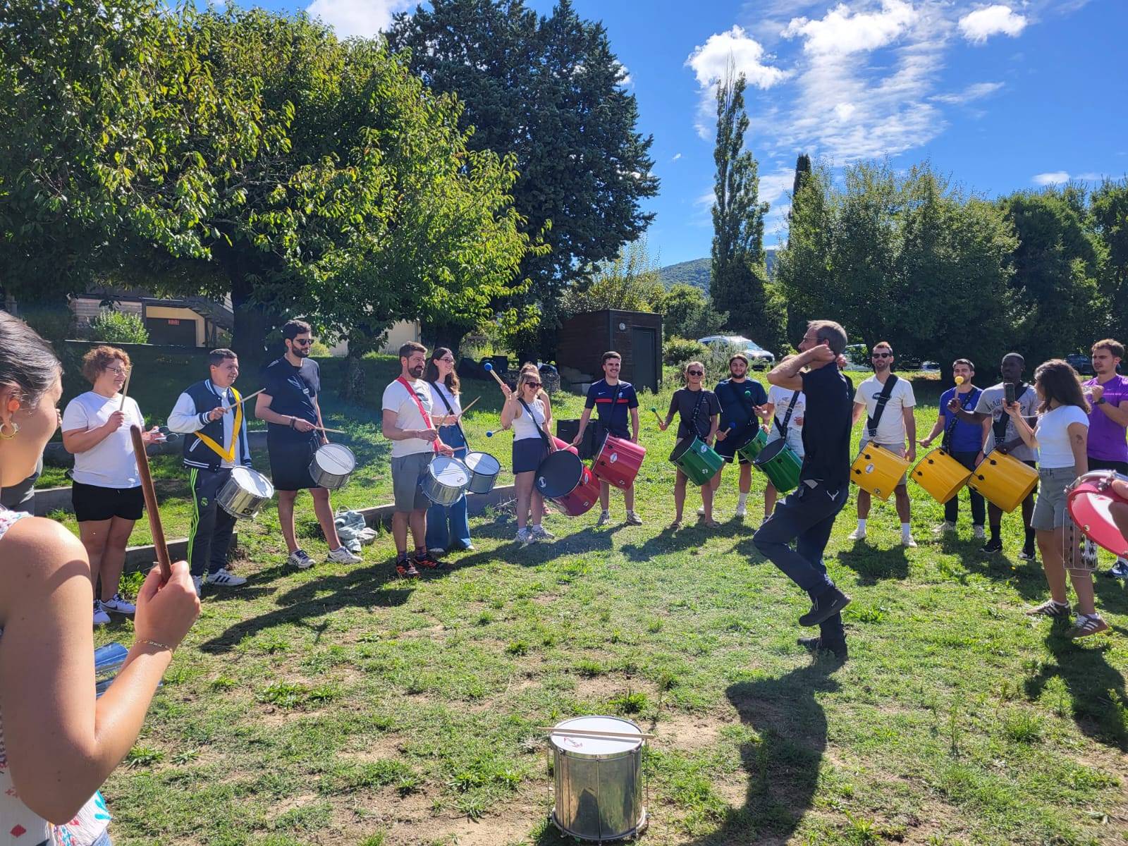 Team building percussions brésiliennes - Batucada