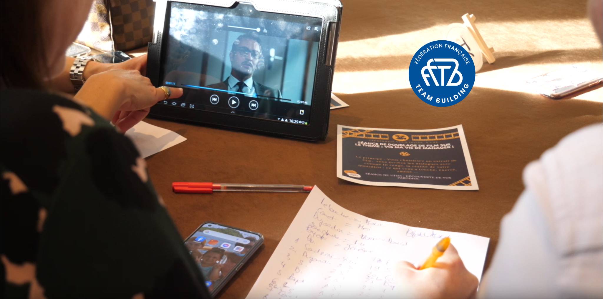 Atelier doublage cinéma